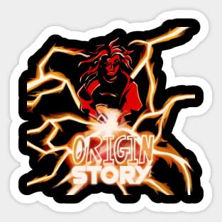 Origin Story Sticker